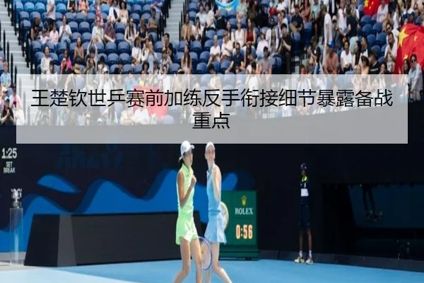王楚钦世乒赛前加练反手衔接细节暴露备战重点